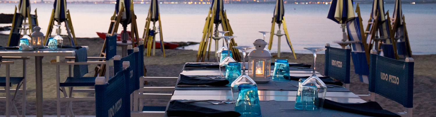 Il Ristorante sulla spiaggia